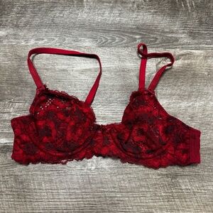 Adore Me Red Bralette Size 34A